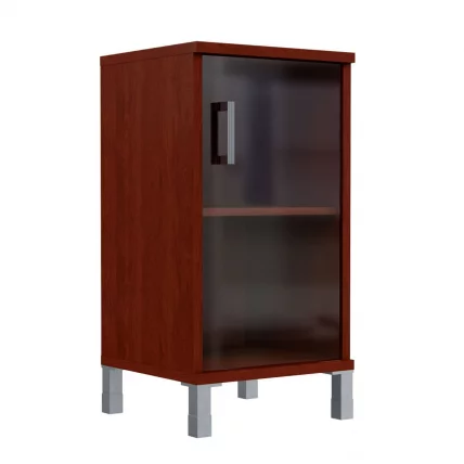 Стеллаж стекло тонированное В411.5 L Бургунди_0