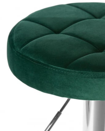 Табурет барный DOBRIN BRUNO (зеленый велюр (MJ9-88)) 2 шт_3
