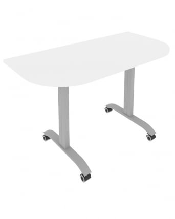 Стол радиусный складной мобильный MOBILE SYSTEM СМ-4.1 Белый_0