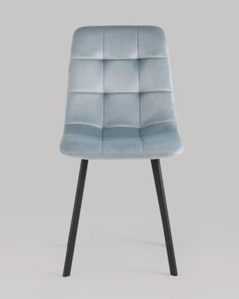 Стул Chilly велюр серо-голубой 4 шт._1