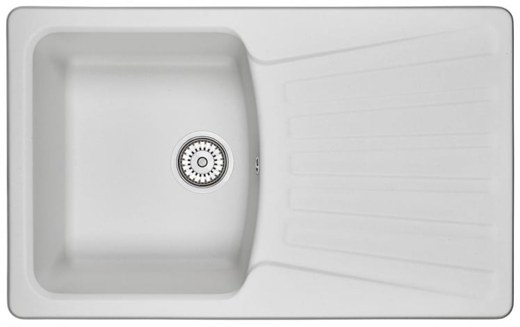 Кухонная мойка GRANULA 8001 Арктик_0