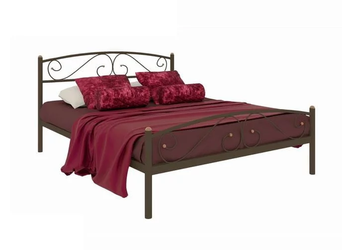 Кровать Вероника Plus 1400х1900 Коричневая_0