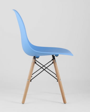 Стул Еамес Стйле ДСВ голубой (разборный каркас) / Eames Style DSW_4