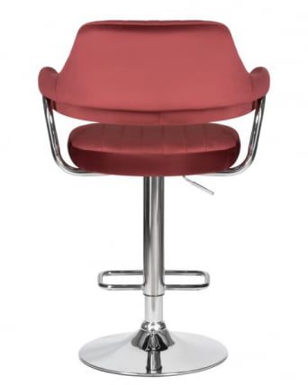 Стул барный DOBRIN CHARLY (винный велюр (MJ9-35)) 2 шт_7