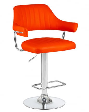 Стул барный DOBRIN CHARLY (оранжевый) 2 шт_1
