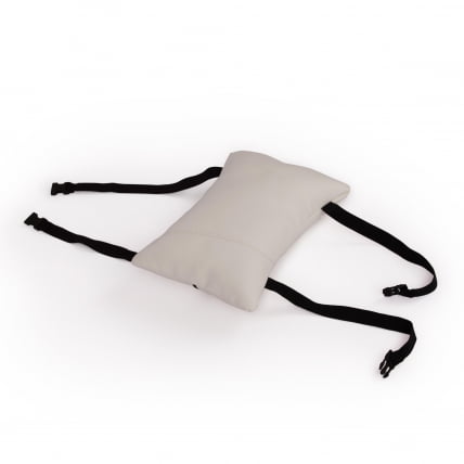 Кресло DRIVER (22) кож/зам/ткань, белый/красный, 36-01/TW-08_15