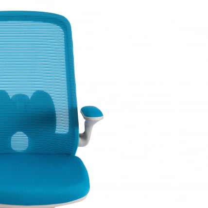 Кресло MESH-10 ткань, голубой_5
