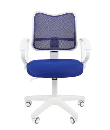 Компьютерное кресло Chairman 450 LT Белый пластик Синий_1