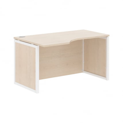 Стол письменный левый XTEN-QP XQPCET 149H L Бук Тиара Белый_0