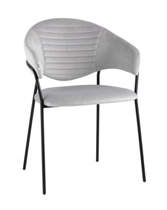 Стул Алексис велюр Серый_0