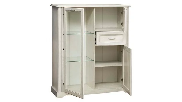 Шкаф комбинированный Сохо 32.09 Бетон пайн белый_1