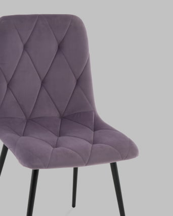 Стул Одди Diamond С велюр пыльно-сиреневый_7