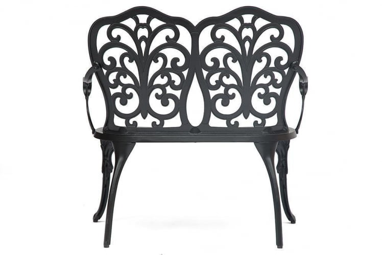 Скамья Secret De Maison Symphonie сплав металла/алюминий, 95х56х92см, черный_3
