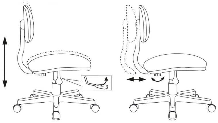 Кресло детское Бюрократ CH-W201NX серо-голубой Light-28_5
