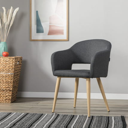 Кресло Oscar темно-серый/нат.дуб_8