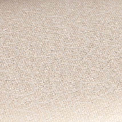 Стул Афродита/ Aphrodite дерево гевея, 46х54х99см, Ivory white, ткань кремовая с рисунком (А04)_6