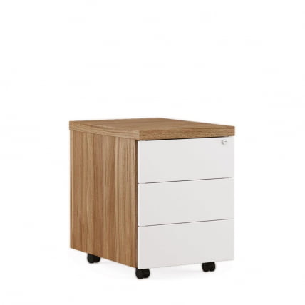 Тумба подкатная с 3 ящиками ZIO28530313 Орех_0