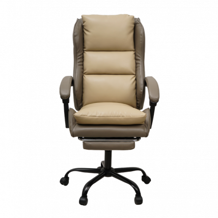 Кресло 897 KINGQUEEN, цвет светло-серый/бежевый, 897-lgray-beige_1