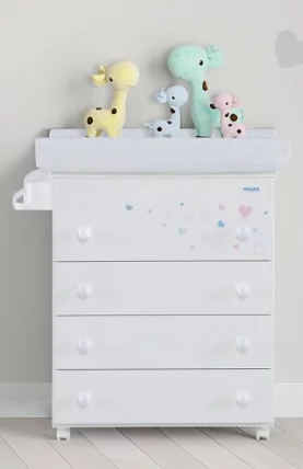 Комод Micuna Aura пеленальный B-970 white_1
