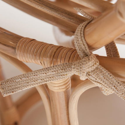 Кресло PAPASAN ECO/ПАПАСАН ЭКО P115-1/SP STD /c подушкой, ремешками/ диаметр подушки 129 см, 115x101x92 см, Natural (натуральный), ткань Старт_5