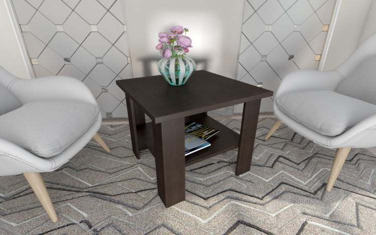 Стол журнальный СТЖ-1 Венге темный_0