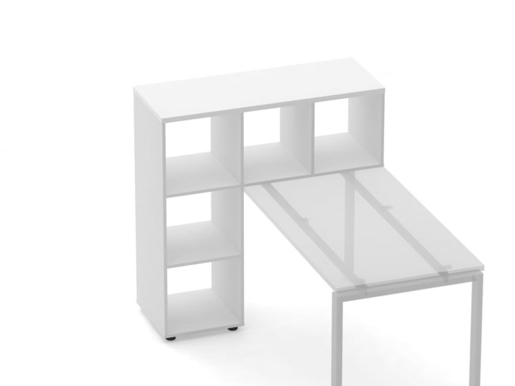 Стеллаж к столу Deka 9.07.11 Белый_1