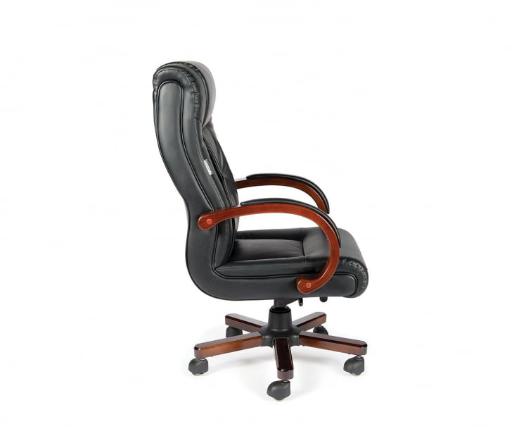 Кресло офисное Консул кожа Черный_3