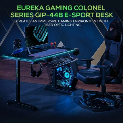 Геймерский стол с RGB подсветкой Eureka GIP 44_1
