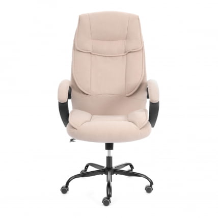 Кресло руководителя OREON metalBL велюр, бежевый, 7_4