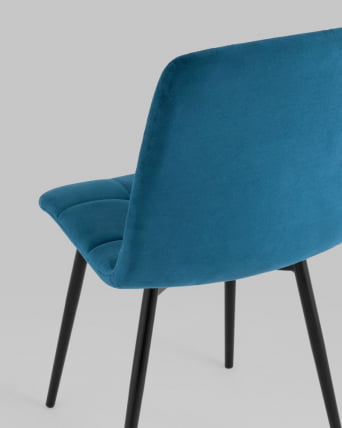 Стул Oliver велюр Пыльно-синий_6