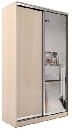 Шкаф-купе Хит-23-12-15 Дуб млечный_0