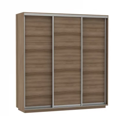 Шкаф-купе трехдверный Экспресс Трио Элемент 2100х2400х Ясень шимо тёмный / 2100х2400h_0
