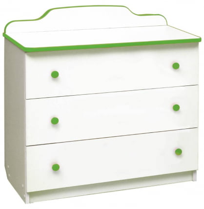 Комод с 3-мя ящиками Радуга Лайм_0