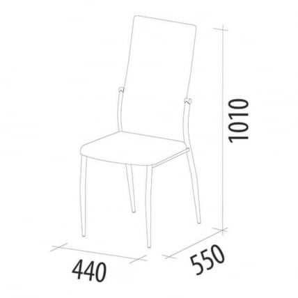 Стул Фаворит Десерт серый_5