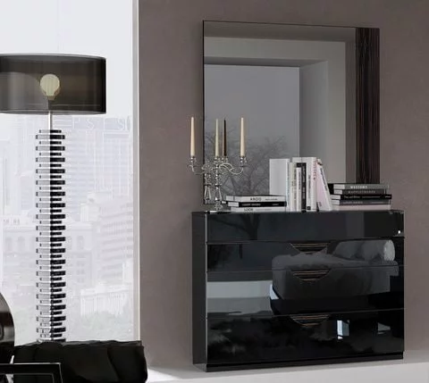 Зеркало FENICIA Mobiliario 5100 MARBELLA Черный_0