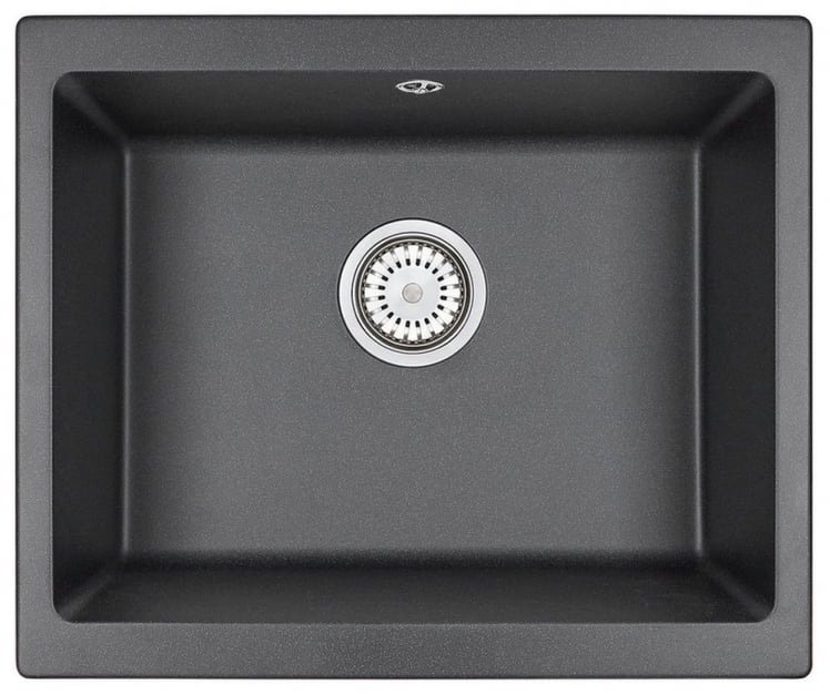Кухонная мойка GRANULA 5551 Черный_0