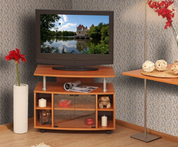 Тумба TV Скарлет-1 (Вишня Оксфорд)_0