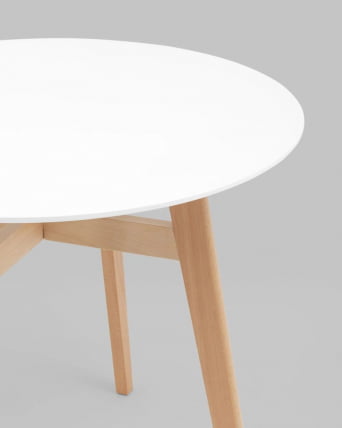 Стол Таргет Сирcле 90*90 Белый / Target Circle_4