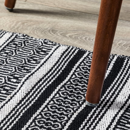 Кресло Хайбэк синий/т.орех_17