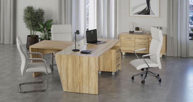 Греденция большая Corner COR.GRB Гикори Песочный_1