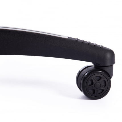 Кресло офисное BAZUKA кож/зам, черный/черный перфорированный/коричневый, 36-6/36-6/06/36-36_14