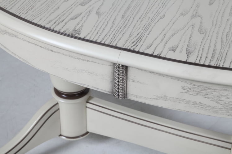 Стол-трансформер Лира-5 (1м) тон 2 с коричневой патиной_8