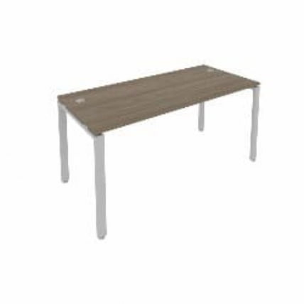 Стол письменный METAL SYSTEM Б.СП-4 Вяз/Серый_0