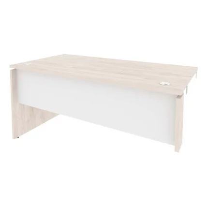 Стол-приставка левый к опорным элементам ONIX O.SPR-4.8L Денвер Светлый/Белый_0