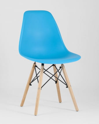Стул Еамес Стйле ДСВ бирюзовый (разборный каркас) / Eames Style DSW_1