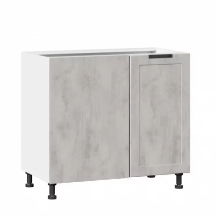 Тумба кухонная угловая 1000 Джамис Джамис ЛД 296.090.000.012 Белый Белый камень_0