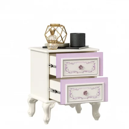 Тумба прикроватная Маркиза ЛД 517.015.000 Алебастр_3