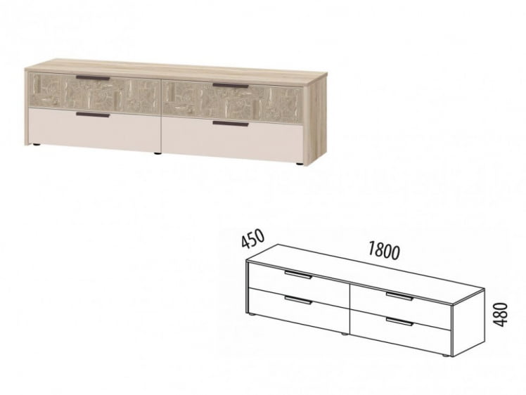 ТВ-тумба Кашемир 608.03_7