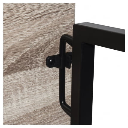 Стол на металлокаркасе BRABIX LOFT CD-001 Дуб антик_6