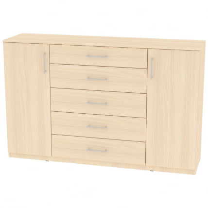 Комод Калисто(К34)1147х1802х468ручкарейлинг160мм(ДМ) / Калисто(K34)1147х1802х468ручкарейлинг160мм(ДМ)_0